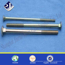 All szies carriage bolts Zinc plated carriage bolt Din603 carriage bolt
